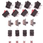 Electronic Spices Combo of 5 Type Switch Slide