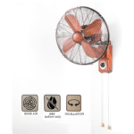 Anemos Viola Wood Wall Fan 12"