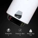 Hindware Atlantic Amelio 15L 5-Star Rated Vertical Storage Heater (Geyser) - Image 4