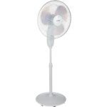 Usha Cyclotron 400mm High Speed Pedestal Fan (Black)