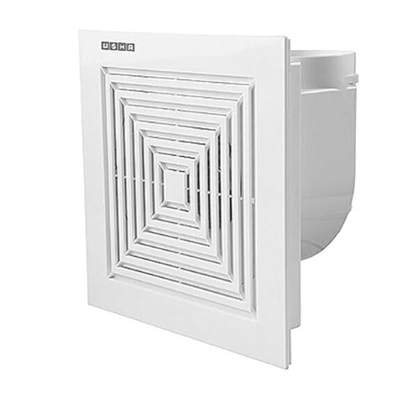 USHA Crisp Air Premia CV Ceiling Exhaust Fan (260 mm Frame Size, White)