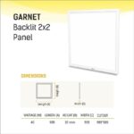 Wipro Garnet 40W 2x2 Backlit Panel - Image 5