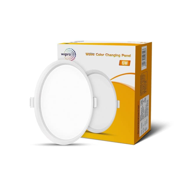 Wipro Garnet Round Colour Changing Panels